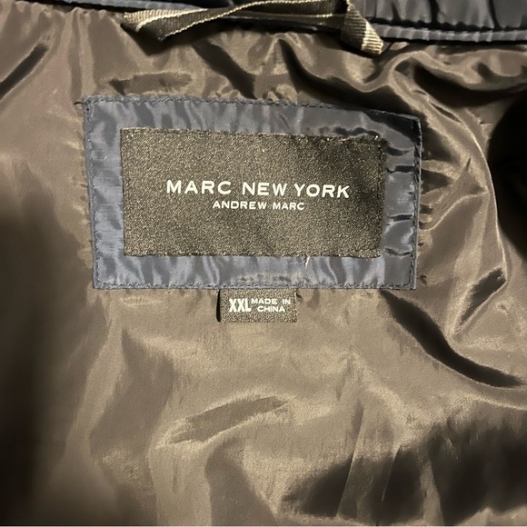 Marc New York Andrew Marc lightweight channel quilting puffer. Mixed media. XXL - Picture 6 of 9